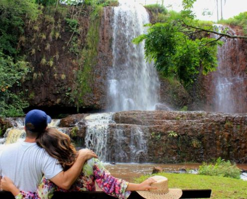 cachoeira exclusiva para hospedes frangipani hotel brotas sp
