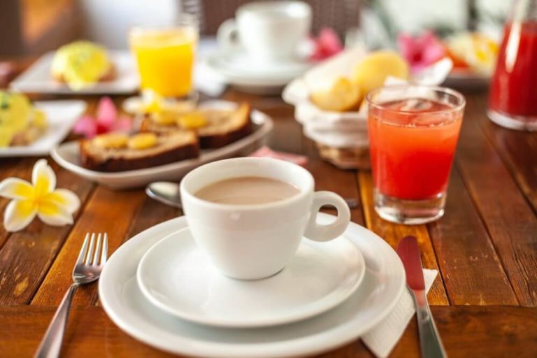 cafe da manha frangipani hotel